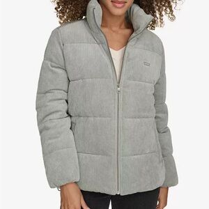 LEVIS corduroy bubble puffer jacket